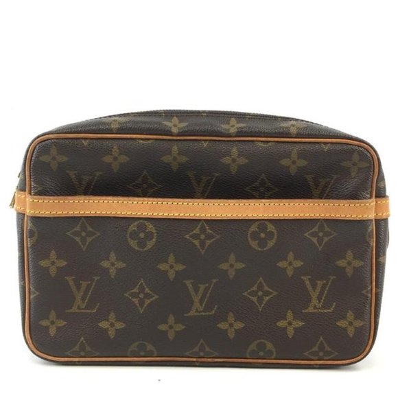Louis Vuitton Handbags - #46769 Toilette Cosmetic Evening Beauty Handbag Vanity Brown Monogram Canvas